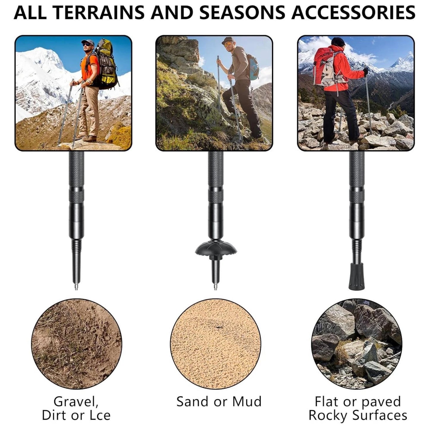 Tactical Hiking Stick With Integrated Survival Kit