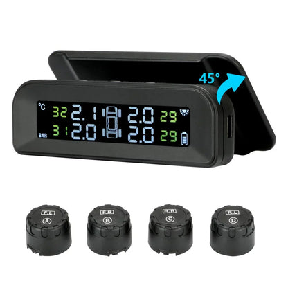 6 Wheel TPMS - Car + 4WD + Caravan TPMS