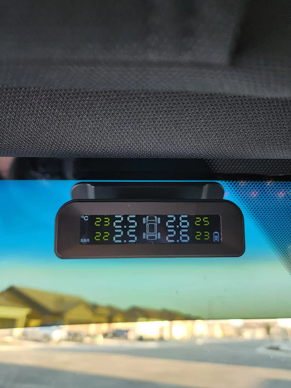 Solar Powered Tyre Pressure Monitoring System - Car + 4WD + Caravan TPMS