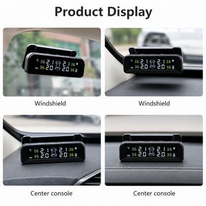 Solar Powered Tyre Pressure Monitoring System - Car + 4WD + Caravan TPMS