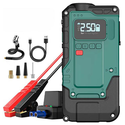 5-IN-1 JUMP STARTER + AIR COMPRESSOR
